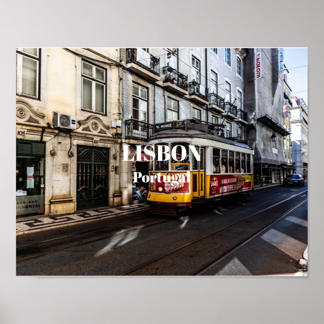 Lisbon, Portugal Poster (Vorne)