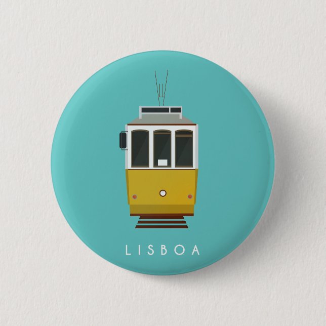 Lisbon Stift Button (Vorderseite)