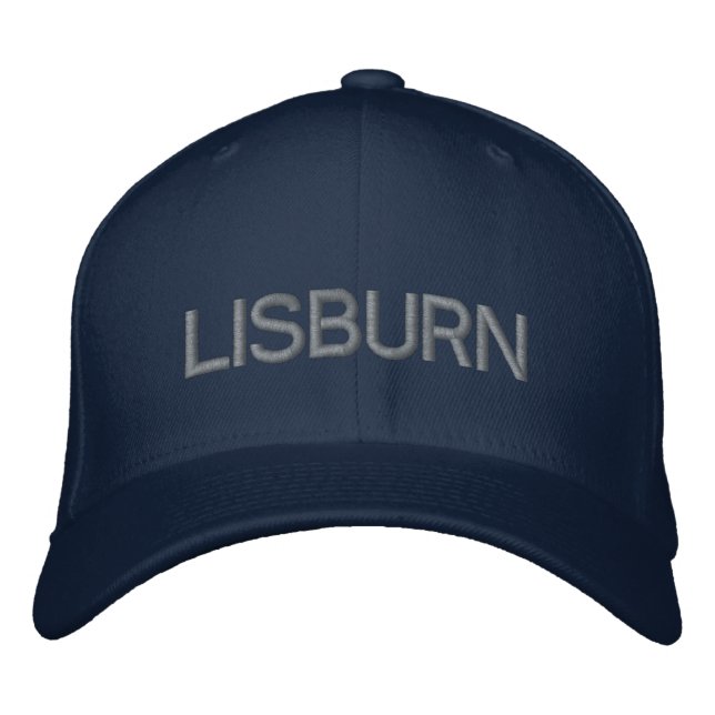 Lisburn Cap Bestickte Kappe (Vorderseite)