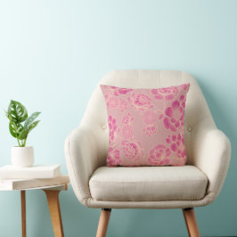 Lise Soft Pink 🌸 Elegante Blumen Kissen