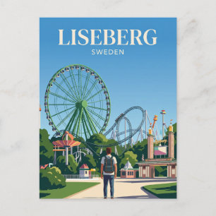 Liseberg Vergnügungspark Schweden Postkarte