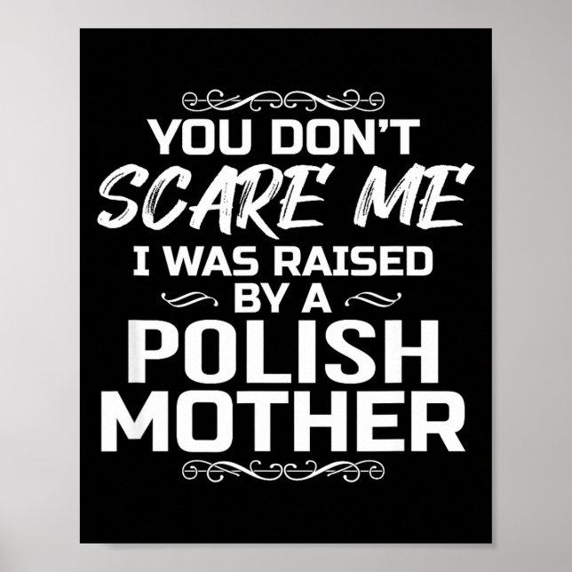 Lish Mother Raised Gift  Poster (Vorne)