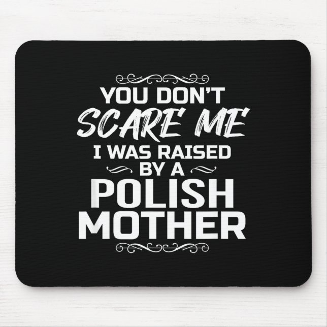 Lish Mutter Geschenk aufgezogen Mousepad (Vorne)