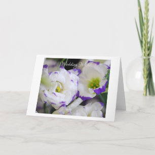 Lisianthus Blume Grußkarte Karte