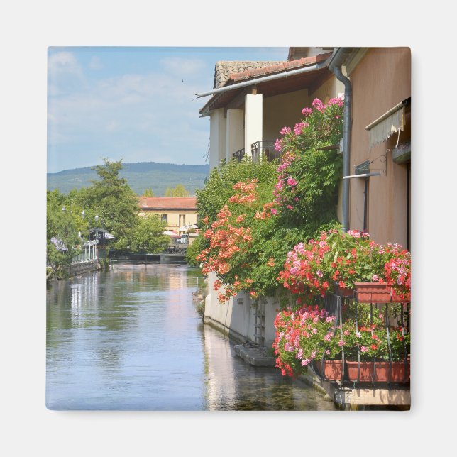 L'Isle sur la Sorgue in Frankreich Magnet (Vorne)