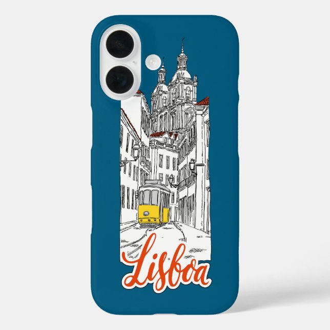 Lissabon Case-Mate iPhone Hülle (Rückseite)