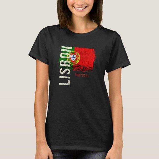 Lissabon - Europa T-Shirt (Vorderseite)