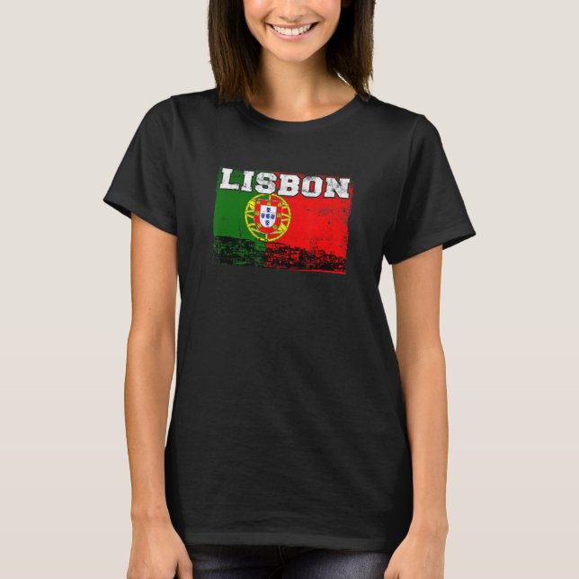 Lissabon - Europa T-Shirt (Vorderseite)