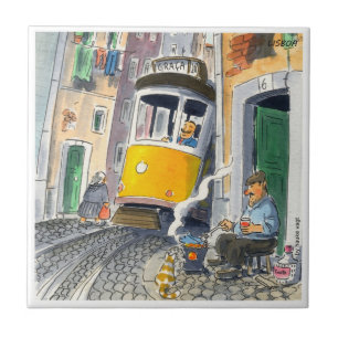 Lissabon-Fliese azulejo De Lissabon 01 Fliese