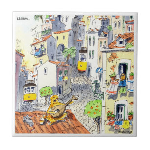 Lissabon-Fliese azulejo De Lissabon 02 Fliese