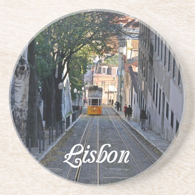 Lissabon Getränkeuntersetzer (Vorne)