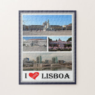 Lissabon - I Liebe - Portugal - Puzzle