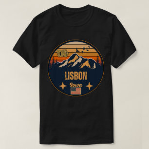 Lissabon, Iowa, Vereinigte Staaten T-Shirt