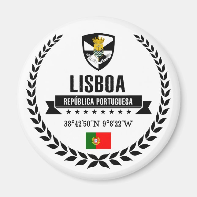 Lissabon Magnet (Vorne)