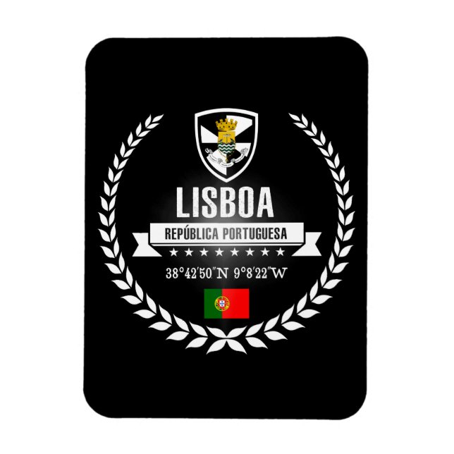 Lissabon Magnet (Vertikal)