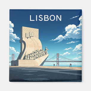Lissabon-Magnet Magnet