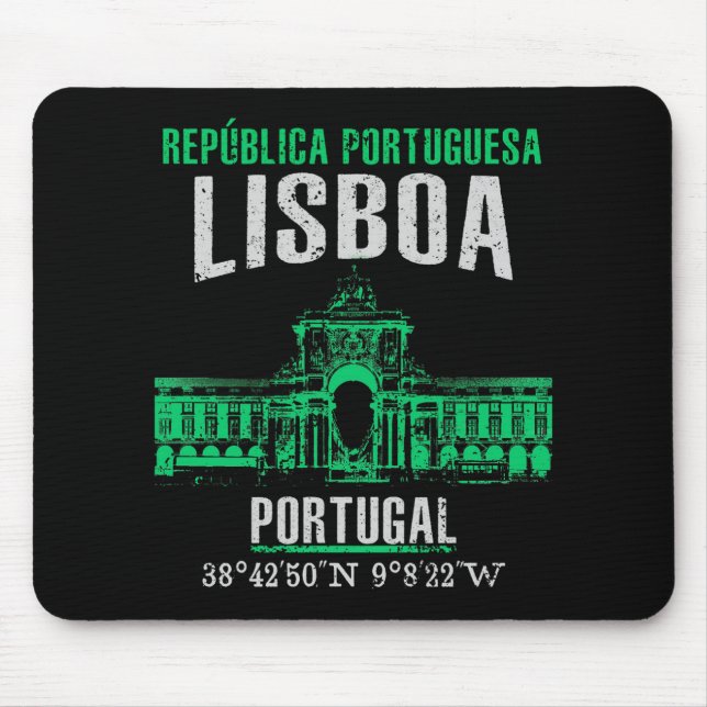 Lissabon Mousepad (Vorne)