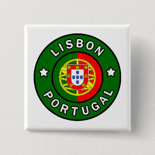 Lissabon Portugal Button