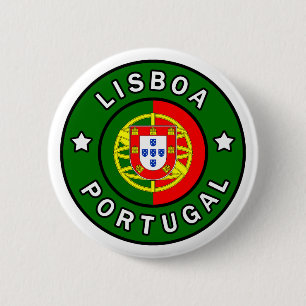 Lissabon Portugal Button