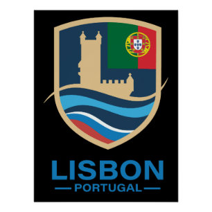 Lissabon Portugal Europa Poster
