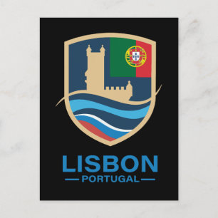Lissabon Portugal Europa Postkarte