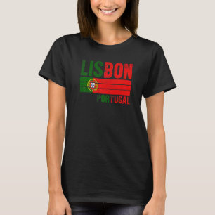 Lissabon Portugal Flagge Portugiesische Mennens Fr T-Shirt