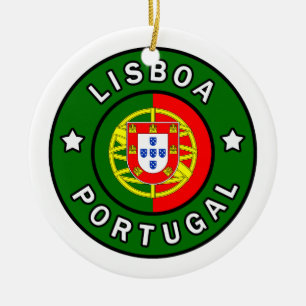 Lissabon Portugal Keramik Ornament