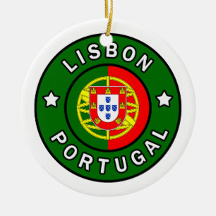 Lissabon Portugal Keramik Ornament