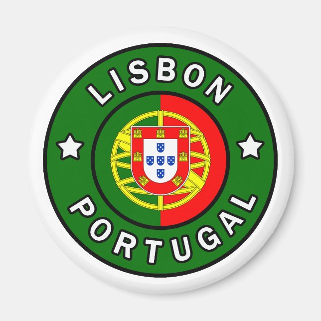 Lissabon Portugal Magnet (Vorne)