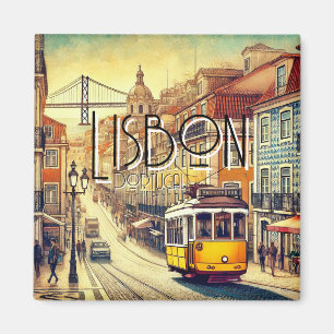 Lissabon, Portugal Magnet