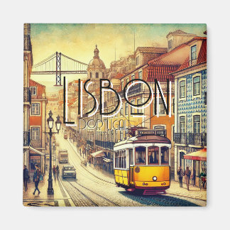 Lissabon, Portugal Magnet