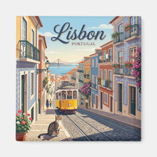 Lissabon, Portugal Magnet