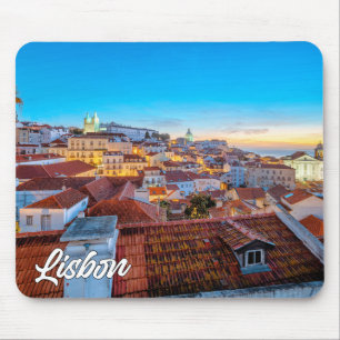 Lissabon, Portugal Mousepad