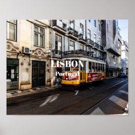 Lissabon, Portugal Poster