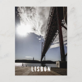Lissabon, Portugal Postkarte