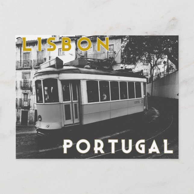 Lissabon Portugal  Postkarte (Vorderseite)