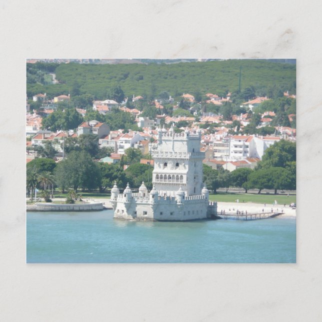 Lissabon, Portugal Postkarte (Vorderseite)