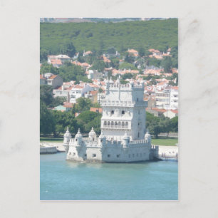 Lissabon, Portugal Postkarte