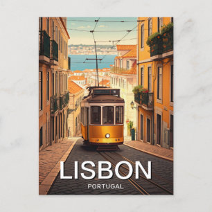 Lissabon Portugal Postkarte