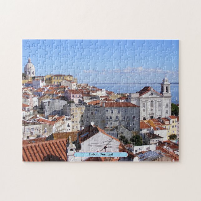 Lissabon, Portugal Puzzle (Horizontal)