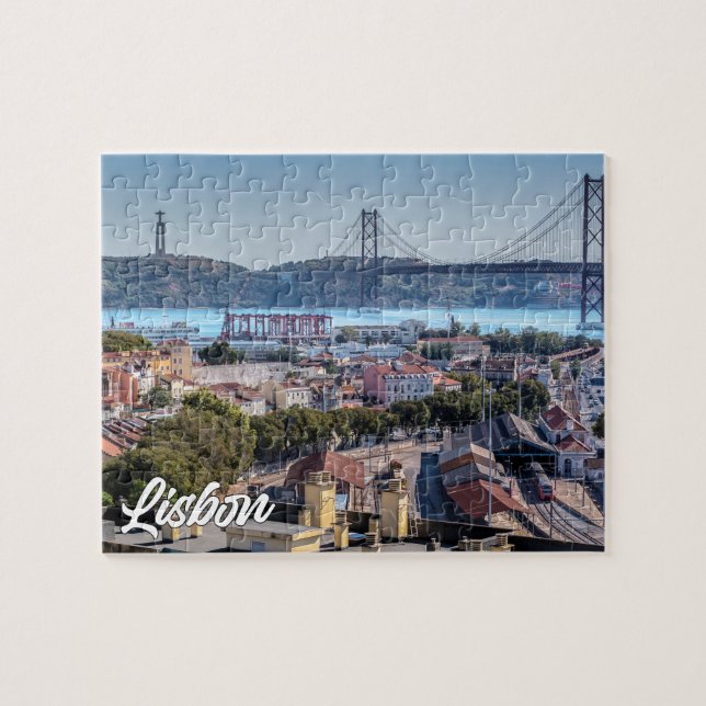 Lissabon, Portugal Puzzle (Horizontal)