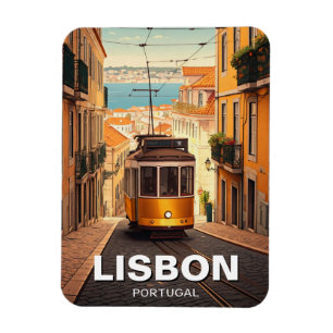 Lissabon Portugal - Reise Magnet