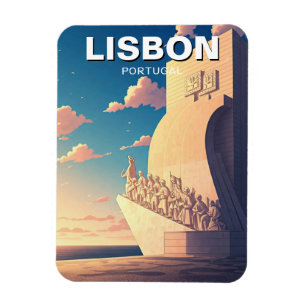 Lissabon Portugal Reisedenkmal für Entdeckungen Magnet