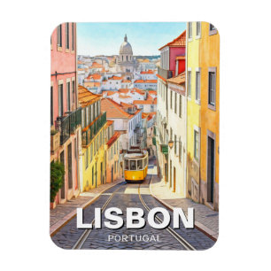 Lissabon Portugal Reisen Alfama National Pantheon Magnet