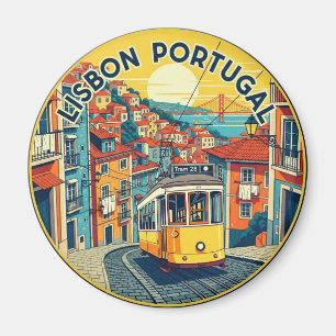 Lissabon Portugal Reisen Alfama National Pantheon Magnet