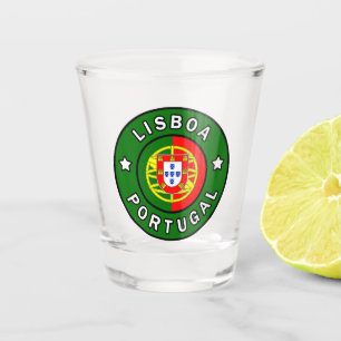 Lissabon Portugal Schnapsglas