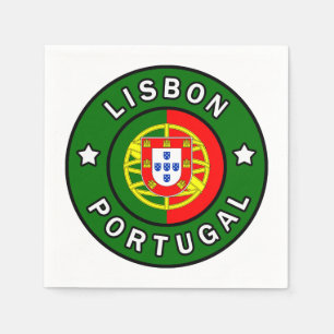 Lissabon Portugal Serviette
