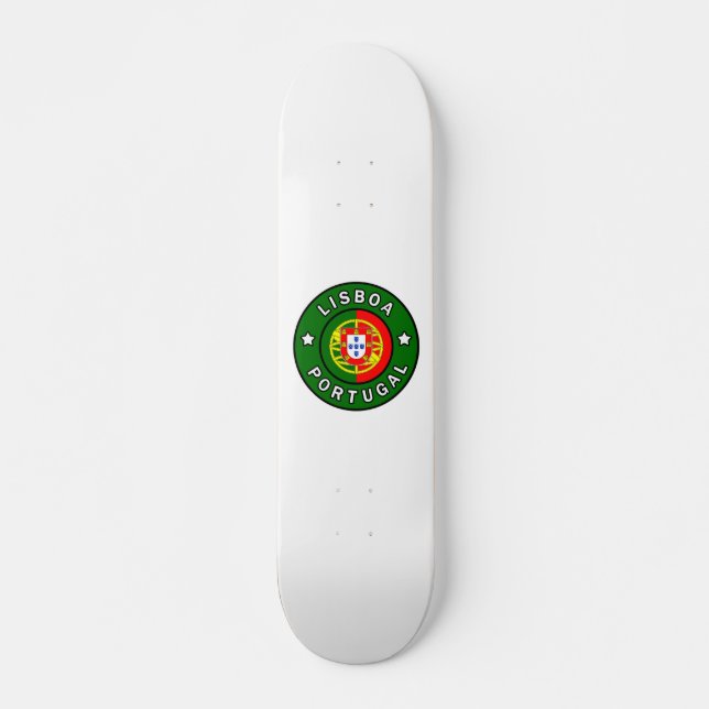 Lissabon Portugal Skateboard (Vorne)