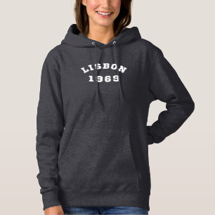 Lissabon Portugal Stadt 1969 Vintage Hoodie