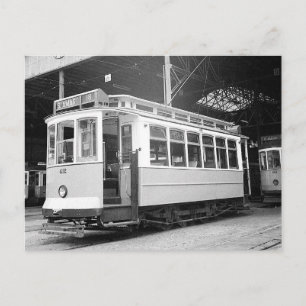 Lissabon Portugal Straßenbahn 1969 Postkarte